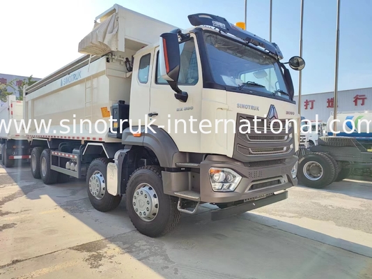 سینوتروک هوهان جدید HOWO وانت پرتاب کننده N7 6 × 4 10 چرخ 380HP RHD U نوع قطر اتوماتیک