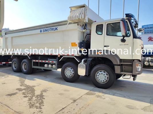 سینوتروک هوهان جدید HOWO وانت پرتاب کننده N7 6 × 4 10 چرخ 380HP RHD U نوع قطر اتوماتیک