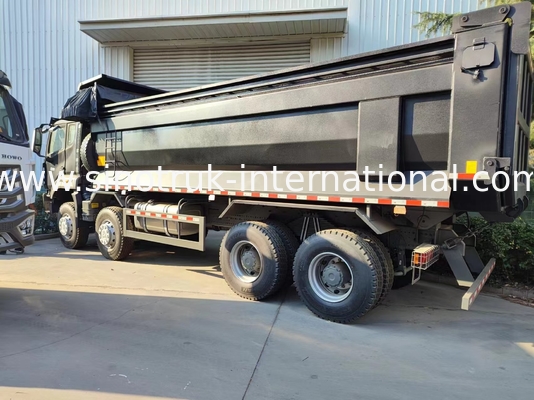 RHD 8×4 12 چرخ HOWO کامیون 380HP