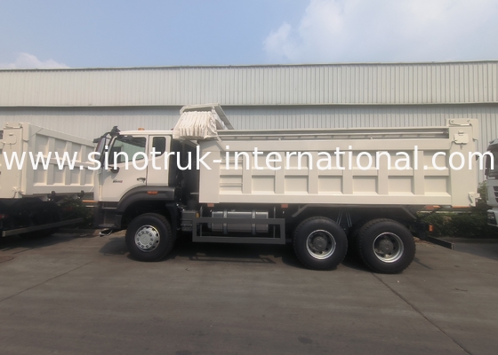 وانت نقره ای سینوتروک کاملا جدید 6 × 4 Nx 20CBM سفید با پرده اتوماتیک