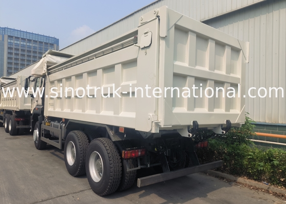 وانت نقره ای سینوتروک کاملا جدید 6 × 4 Nx 20CBM سفید با پرده اتوماتیک