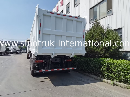 کامیون کمپرسی 12 چرخ Sinotruk HOWO 8X4 400 اسب بخار برای ماینینگ