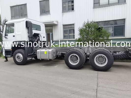 SINOTRUK HOWO Dropside Cargo وسایل نقلیه تجاری کامیون شاسی LHD 6X4 400HP