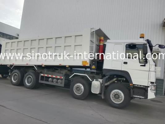 کامیون خم کن SINOTRUK HOWO 400HP 12 چرخ LHD 31 تن 20-30CBM