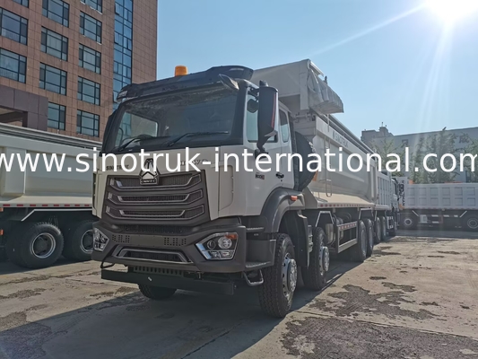 سینوتروک هوآن جدید هووو 8X4 کامپری 380hp 12 چرخ سفید H77L ZZ3317V386JB1R نوع U