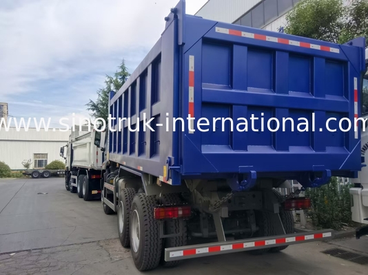 کامیون کپی SINOTRUK HOHAN 371HP 10 چرخ LHD 40 تن 20-30CBM ZZ3317N356JB1