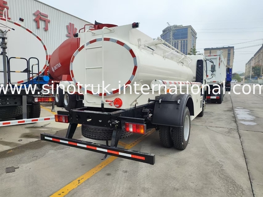 HOWO 4×2 کامیون سبک 5-6CBM LHD 160HP