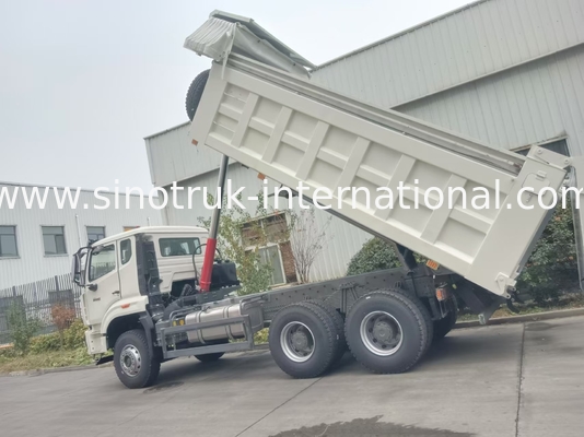 30 - 40 تن RHD 10 چرخ سینیوتروک Howo 6x4 کامیون خم کن برای ساخت و ساز