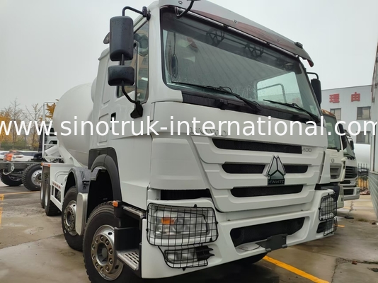 HOWO 8*4 12 چرخ کامیون مخلوط کنکریت 400HP 16CBM قدرت بزرگ ظرفیت بزرگ