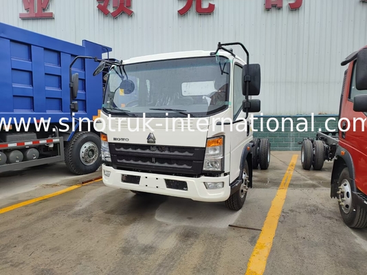 ZZ1047D3414C145 HOWO 4 * 2 کامیون های سبک 116HP شاسی