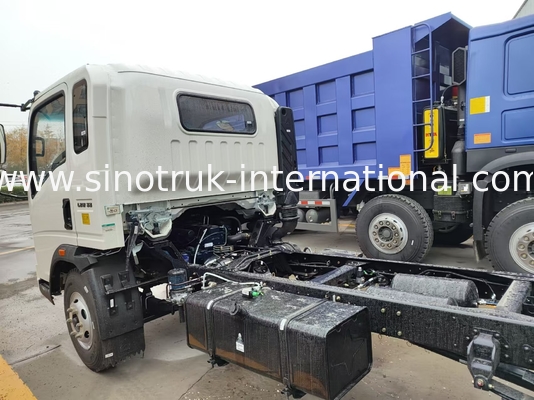 ZZ1047D3414C145 HOWO 4 * 2 کامیون های سبک 116HP شاسی