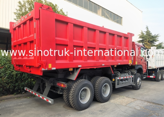 سینوتروک هووو کامپینگ 6 × 4 Lhd 10 چرخ شلوار های معدن