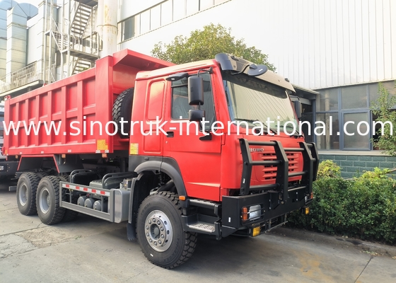 سینوتروک هووو کامپینگ 6 × 4 Lhd 10 چرخ شلوار های معدن