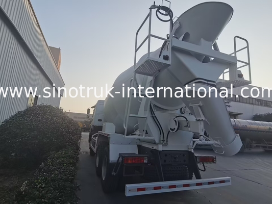 ماشین مخلوط کنکریت سینوتروک هو 380HP 6-10CBM 6 X 4 یورو 2 مخلوط کننده RHD