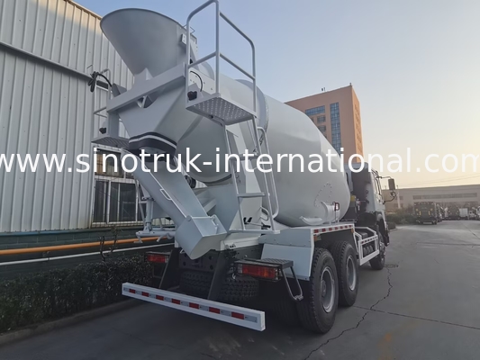ماشین مخلوط کنکریت سینوتروک هو 380HP 6-10CBM 6 X 4 یورو 2 مخلوط کننده RHD