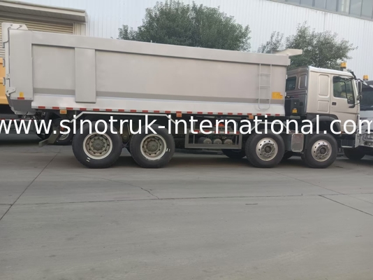 کامیون کپی SINOTRUK HOWO 400HP 12 چرخ LHD 40Tons 30CBM ZZ3317V3567B1