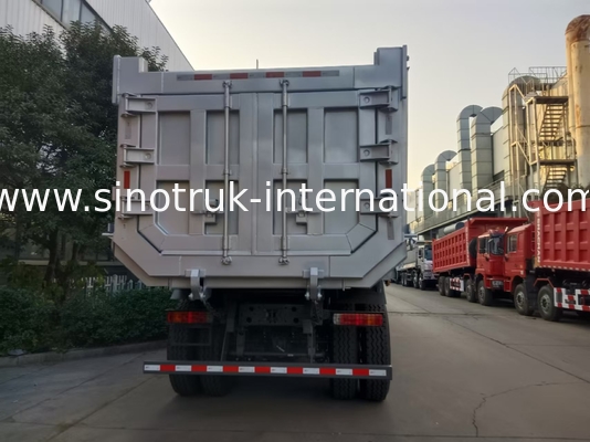 کامیون کپی SINOTRUK HOWO 400HP 12 چرخ LHD 40Tons 30CBM ZZ3317V3567B1