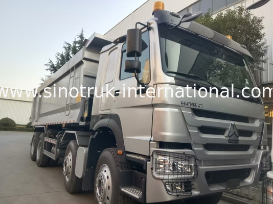 کامیون کپی SINOTRUK HOWO 400HP 12 چرخ LHD 40Tons 30CBM ZZ3317V3567B1