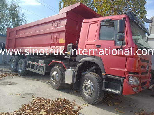 کامیون ریخته گری SINOTRUK HOWO A7 8X4 برای ساخت و ساز ZZ3317V3567B1