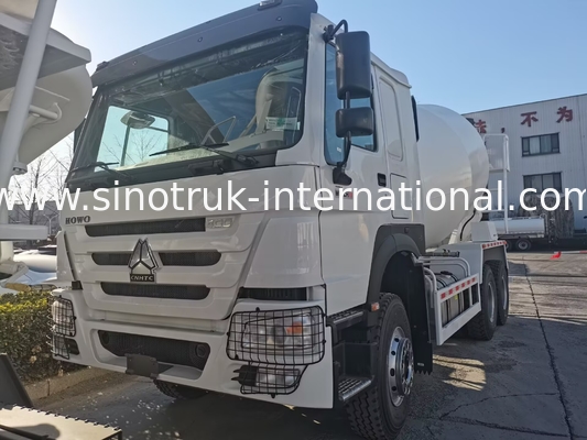 SINOTRUK HOWO 6×4 10 چرخ کامیون مخلوط کنکریت 400 HP کارایی بالا LHD