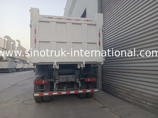 SINOTRUK HOWO ۴۰۰ اسب کامیون نورد برای ساخت و ساز N7 چراغ هشدار نظامی