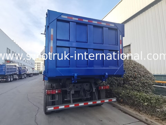 SINOTRUK HOHAN NEW HOWO 30 - 40 تن RHD 10 چرخ پرده برای ساخت و ساز آبی بالا کارایی بالا بردن و تخلیه