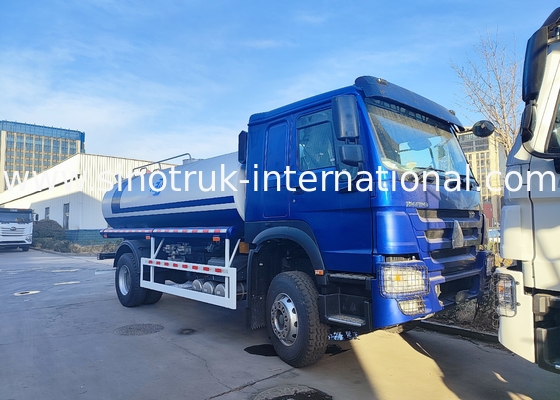 SINOTRUK HOWO 4x2 300HP شاسی آبی با 10m3 بدن مخزن آب