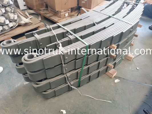 SINOTRUK قطعات اتوبوس فولاد عقب بهار ((290HP) WG9719520020 اتوبوس فولاد جلو بهار ((290HP) WG9100529002