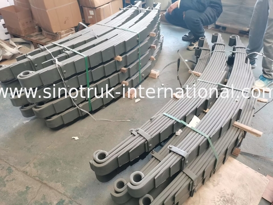 SINOTRUK قطعات اتوبوس فولاد عقب بهار ((290HP) WG9719520020 اتوبوس فولاد جلو بهار ((290HP) WG9100529002