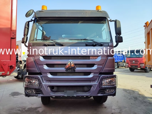 ارتفاع فوق العاده HOWO 380HP Smart پمپ کامیون 52m Boom 6x4 کشش برای بی نظیر ورودی عمودی