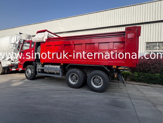 SINOTRUK HOHAN Howo جدید 6X4 RHD 10 چرخ با درب عقب محکم تقویت شده حمل و نقل موثر