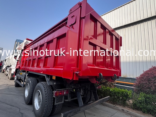 SINOTRUK HOHAN Howo جدید 6X4 RHD 10 چرخ با درب عقب محکم تقویت شده حمل و نقل موثر