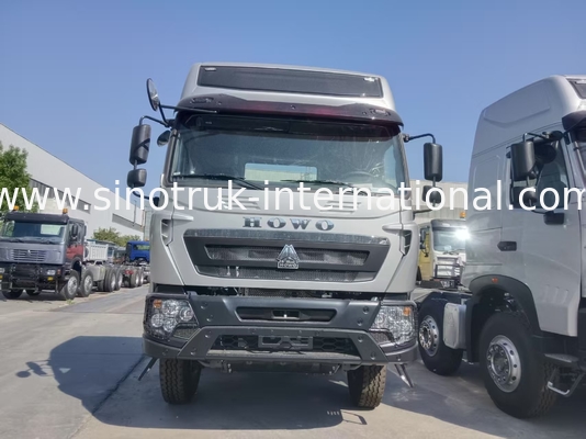 inotruk جدید Howo تپر کامپ راننده شاسی Weichai موتور 8 × 4 LHD 430HP