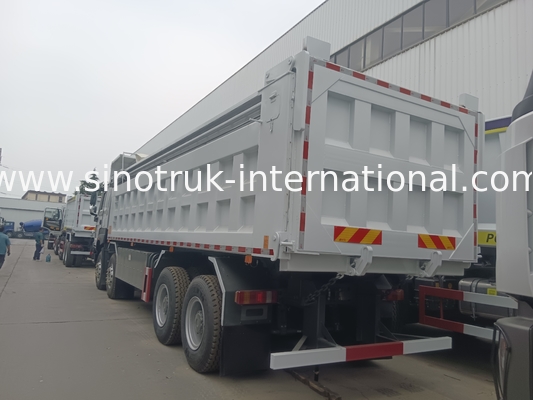 SINOTRUK HOWO 380HP کامیون 12 چرخ LHD 31 تن 20-30CBM V7-X کابین