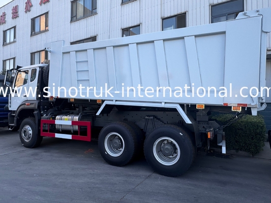 SINOTRUK HOHAN HOWO 380HP LHD تپپر دامپ کامیون 6X4 طرحی سبک جعبه بار