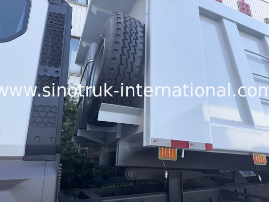 SINOTRUK HOHAN HOWO 380HP LHD تپپر دامپ کامیون 6X4 طرحی سبک جعبه بار