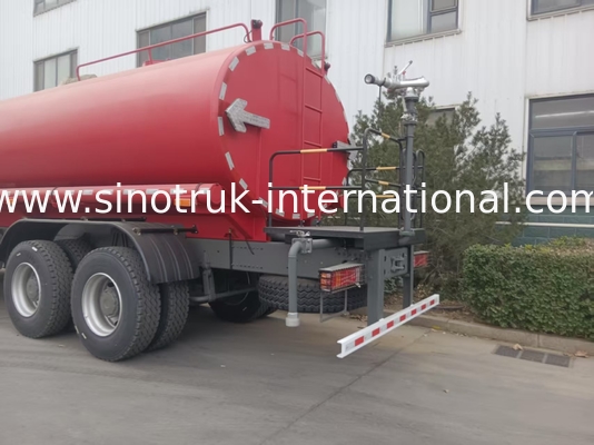 کامیون تانکر آب HOWO SINOTRUK 380HP با قابلیت شستشوی فشار قوی 6×4