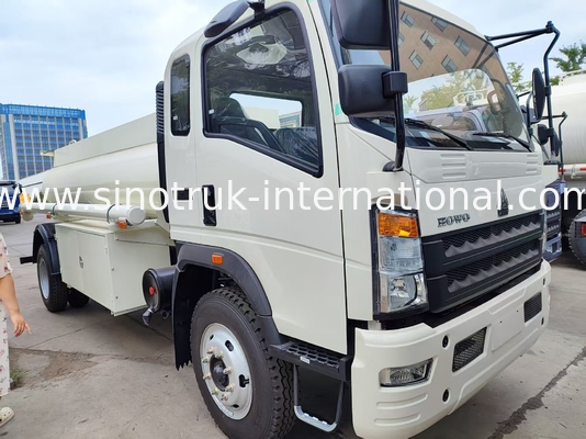 4x2 کامیون فاضلاب سبک 6CBM ظرفیت 160HP 8.00R20 لاستیک فولادی