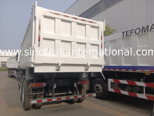 کامیون 10 چرخ 371HP 6x4 Drive موتور Euro2