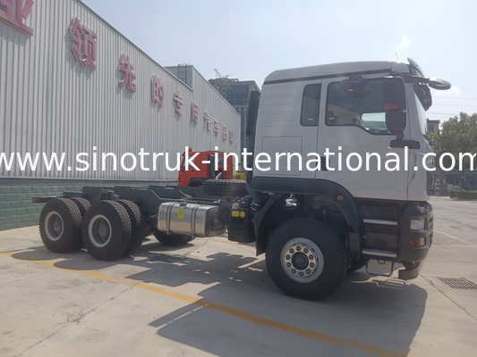 Sinotruk HOWO 6X4 کامیون باربری 400hp 12 چرخ TX کابین