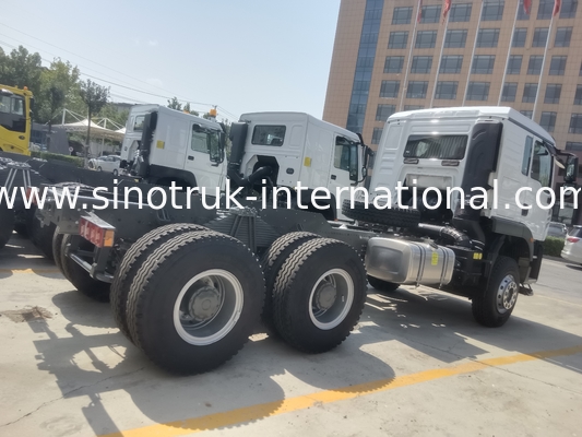 Sinotruk HOWO 6X4 کامیون باربری 400hp 12 چرخ TX کابین