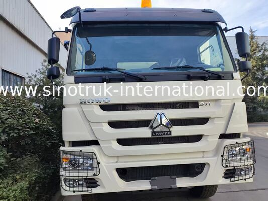 کامیون کمپرسی با جعبه بار U شکل سفید 371 اسب بخار با عملکرد بالابر میانی برتر