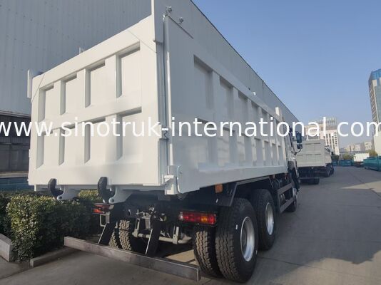 SINOTRUK HOWO 371HP کامیون سنگین با 10 چرخ و جعبه بار مستطیل