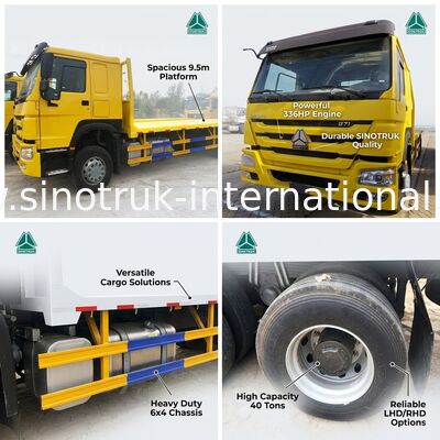 کامیون باری HOWO ZZ1257N5847W 6X4 WD615.69