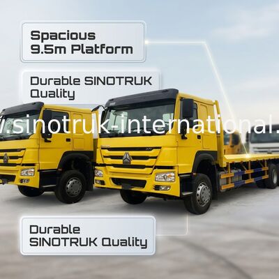 9.5 متر کار Paltform 336HP کامیون باری ZZ1257N5847W