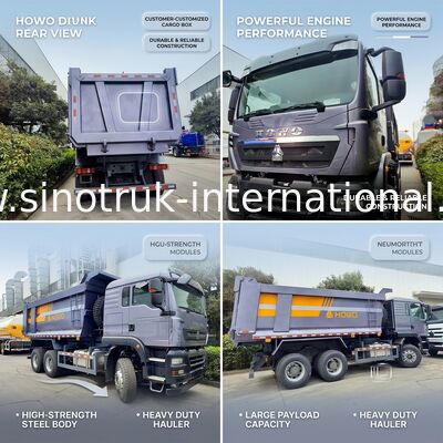 SINOTRUK TX Troller TX با موتور 380HP، ظرفیت بارگذاری 30-40 تن و نوع بلند کردن متوسط
