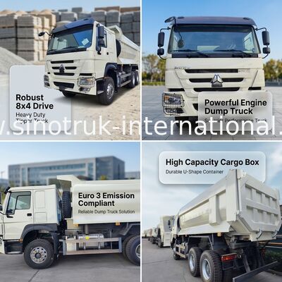 SITRAK 10 چرخ چرخ دار با انتشار یورو 3 و موتور 430 HP
