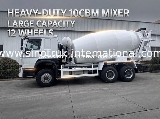 380HP HOWO 6x4 52m کامپون بتنی