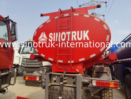 کامیون مخزن نفت SINOTRUK HOWO 290 اسب بخار با ظرفیت 10 CBM و شاسی سنگین