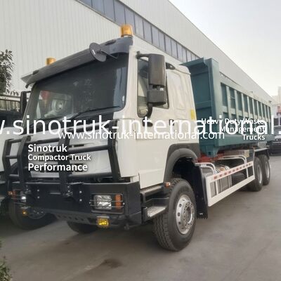سیستم کنترل هیدرولیک کامیون جمع آوری زباله با موتور 340HP و ظرفیت 20-25CBM